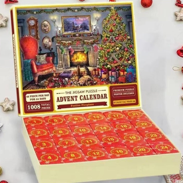 New 24 boxes  Calendrier de l'avent Puzzle