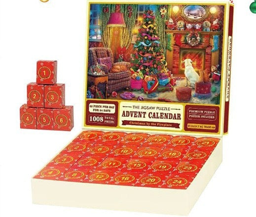 New 24 boxes  Calendrier de l'avent Puzzle