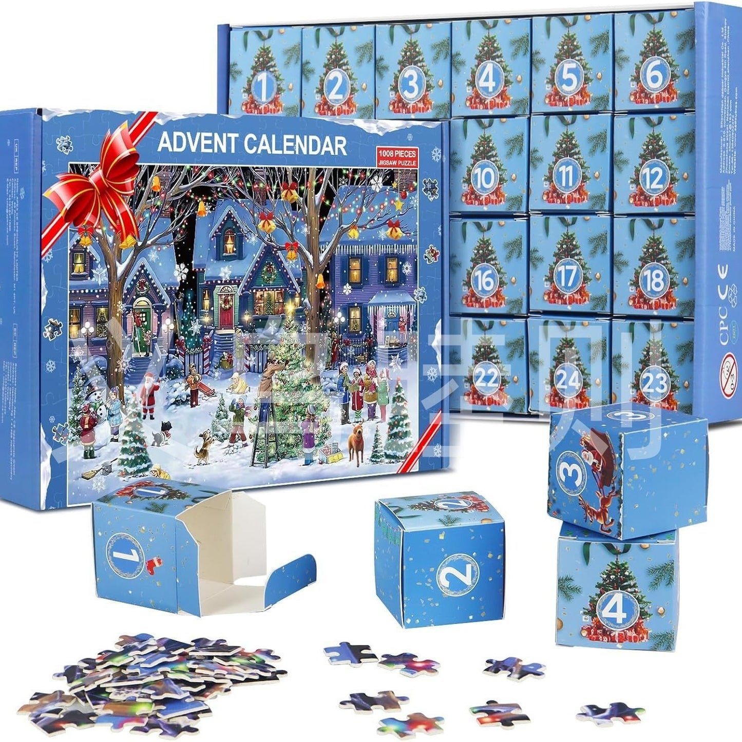 New 24 boxes  Calendrier de l'avent Puzzle