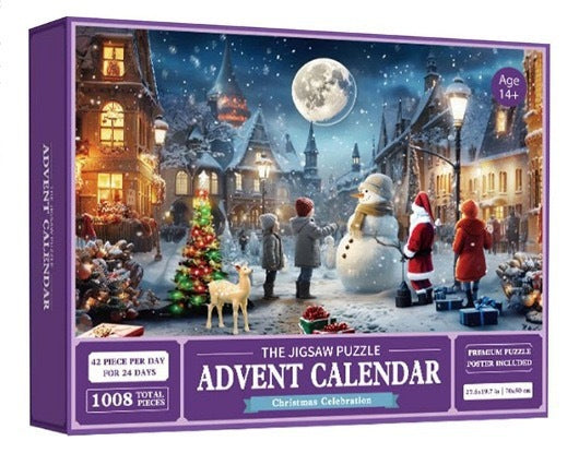 New 24 boxes  Calendrier de l'avent Puzzle