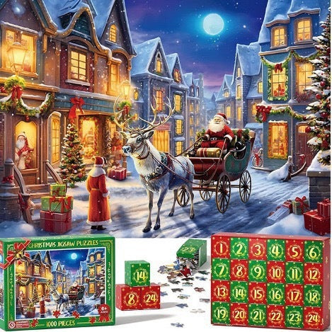 New 24 boxes  Calendrier de l'avent Puzzle