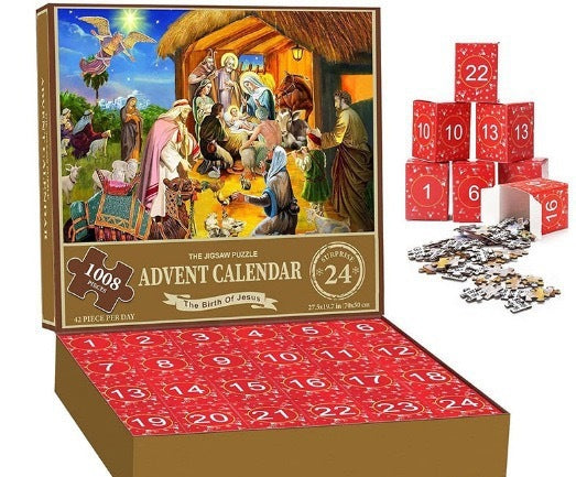 New 24 boxes  Calendrier de l'avent Puzzle