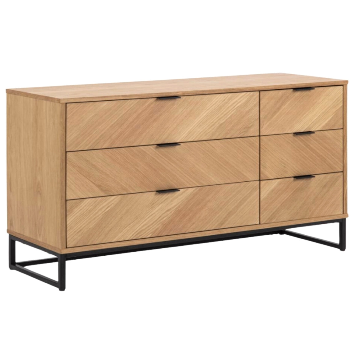 Hackney Oak Wide Chest 116cm